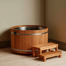 Load image into Gallery viewer, Insulated Stainless Steel Cold Plunge Tub